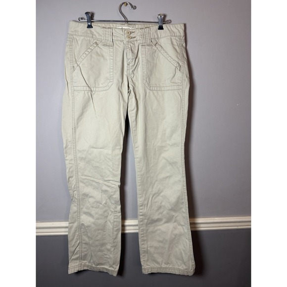 Aeropostale Pants - Aeropostale Pants Women 9/10 Khaki Tan Straight Leg Casual